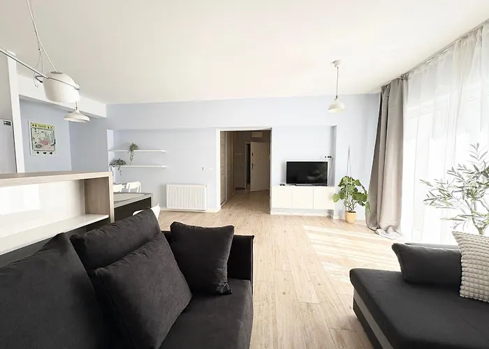 The Grand Martini Apartment - Family & Work Space - 2 Bedrooms, 2 Bathrooms, 2 Parking Places - Twoja Przestrzen Dla Rodzin I Biznesu - Everything You Need For Work And Family Comfort